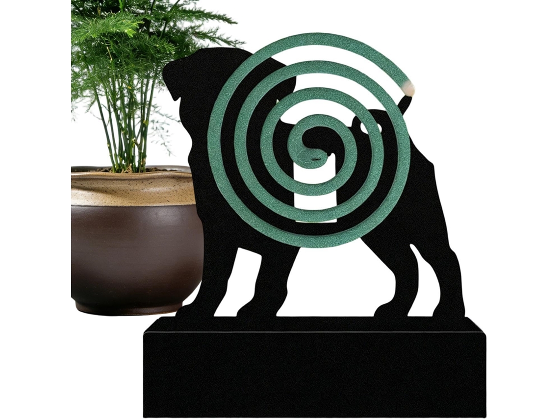 Porta-incenso De Metal Para Exterior Em Formato De Animal |