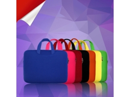 Mala De Mangueira Macia Para Ultrabook De 14 Polegadas - Bolsa Portátil Azul Com Alça