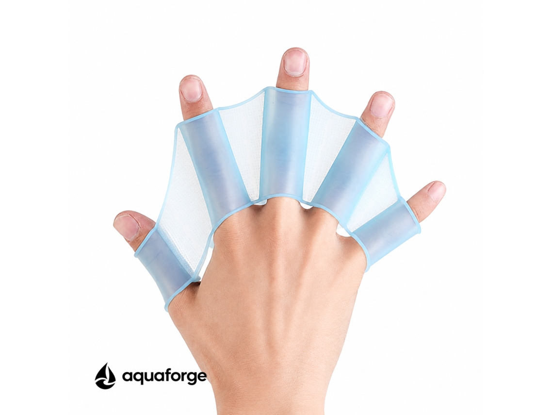 Palas De Natação Para Treino Em Silicone Ajustáveis