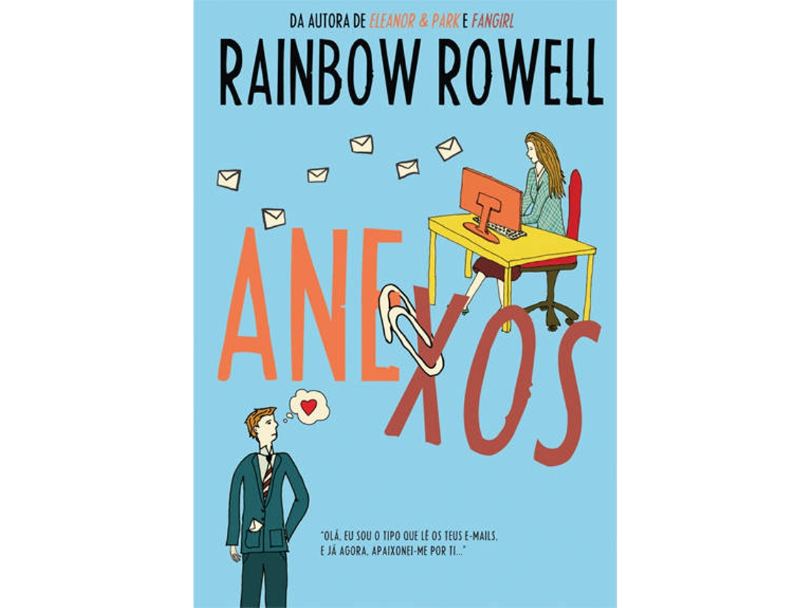 Livro Anexos de Rainbow Rowell (Português)