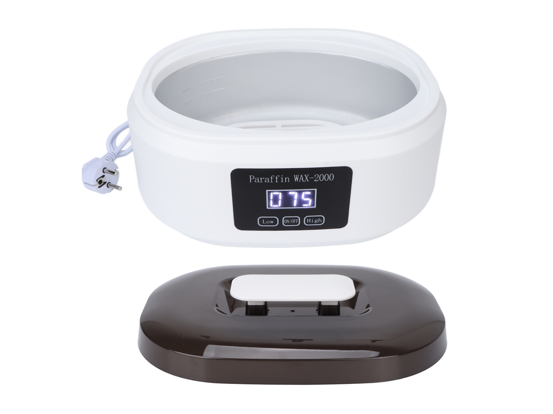 Máquina de depilação elétrica com aquecedor de cera