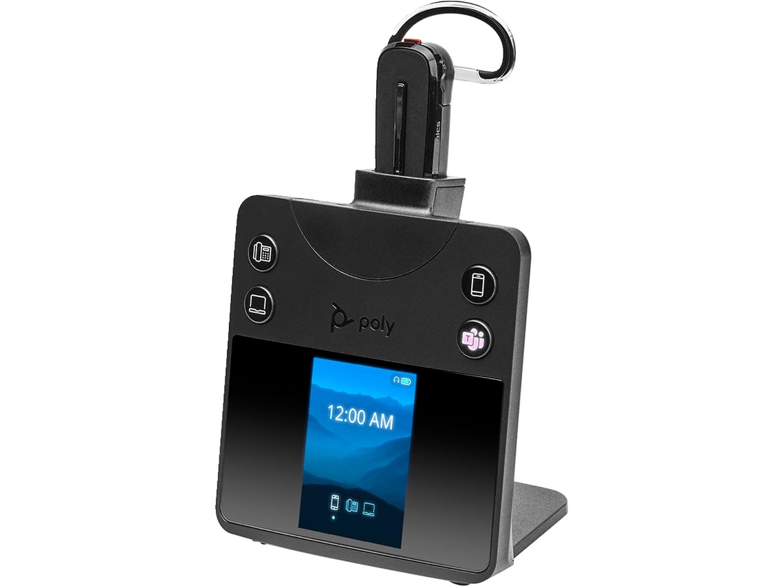Auriculares Abb POLY Preto
