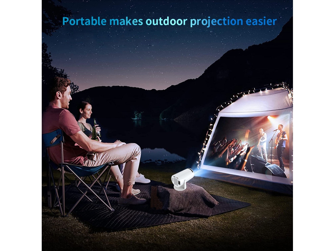 Projetor Portátil 4k LAXISCREED Android 13 Keystone Automático