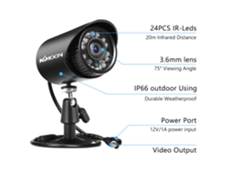1.0mp Analog Security Camera 720p 4 in 1 Surveillance Camera Outdoor Weatherproof With Infrared Night Vision Pal System LAXISCREED (tvi/ahd/cvi/cvbs)