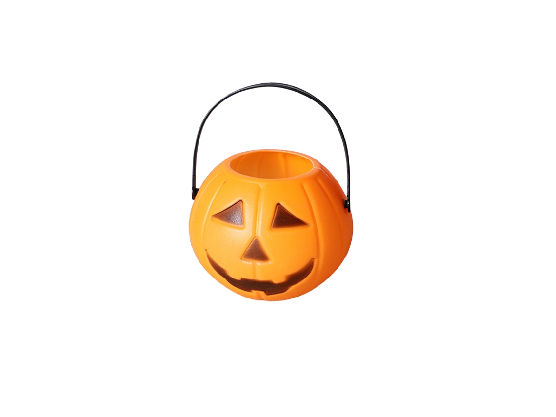 Laxiscreed (small) Abóbora De Halloween Com Vela Eletrónica Para Decoração De Festas E Doces