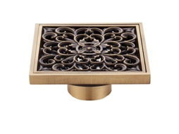 Ralo de Latão Quadrado AQUAFORGE (10*10cm)
