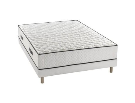 Jogo de colchão equilibrado Somier 140 x 190 x 24 cm Springs 7 áreas de Ko Dream