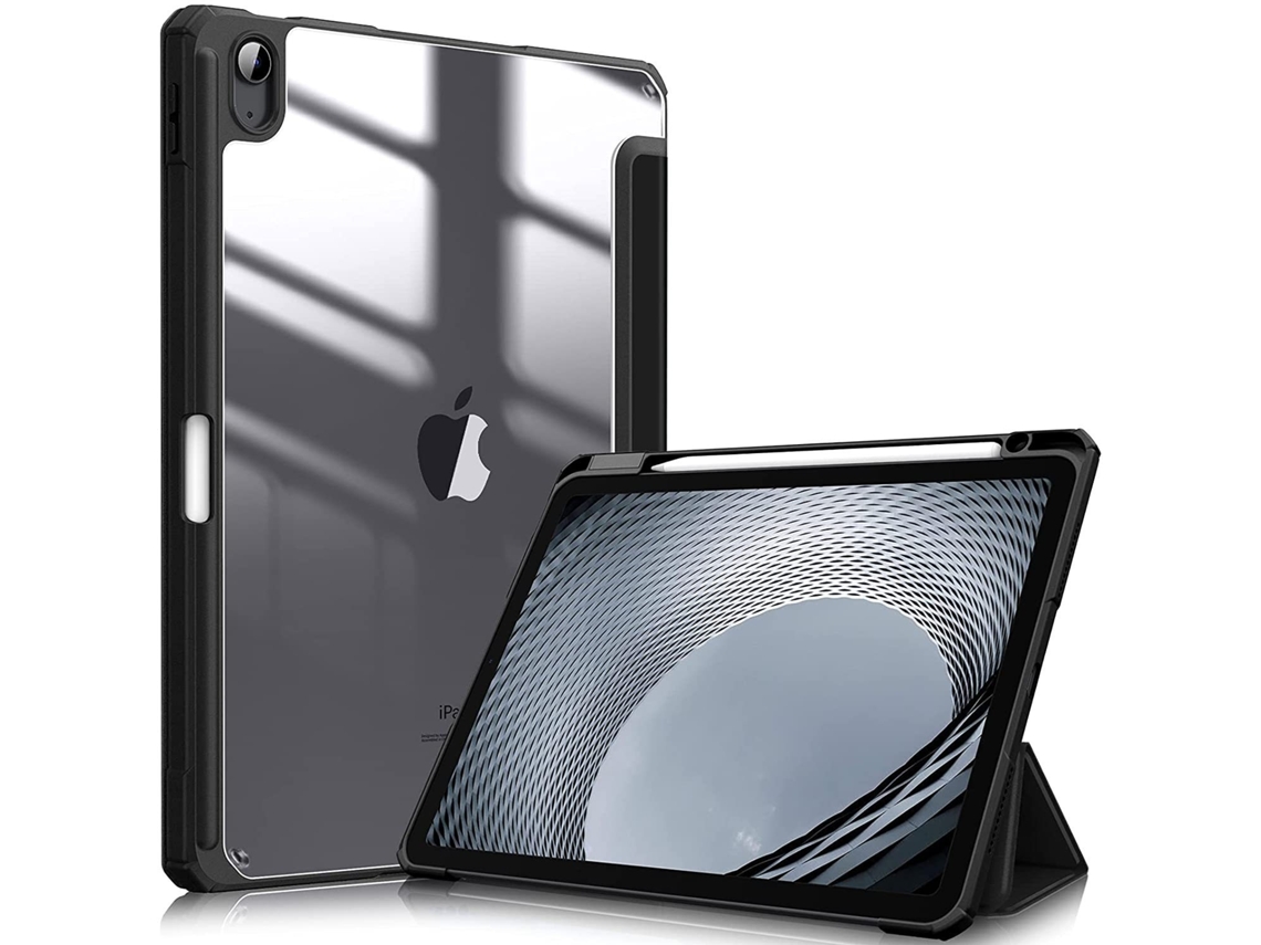 Capa Para Tablet Lurelia, Compatível Com Ipad10/a16, Preto, Tpu, Dobrável Com Suporte, Fixação Magnética