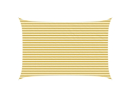 Conjunto 1 Vela De Sombra Vidaxl Amarelo Polietileno De Alta Densidade (3 X 4 M)