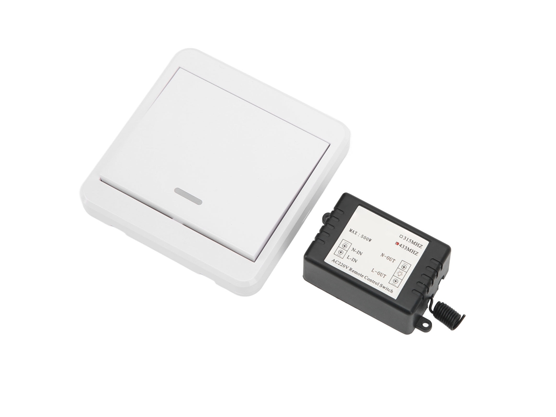 Laxiscreed Interruptor Remoto Sem Fios Com Relé 12v/220v Para Iluminação Doméstica