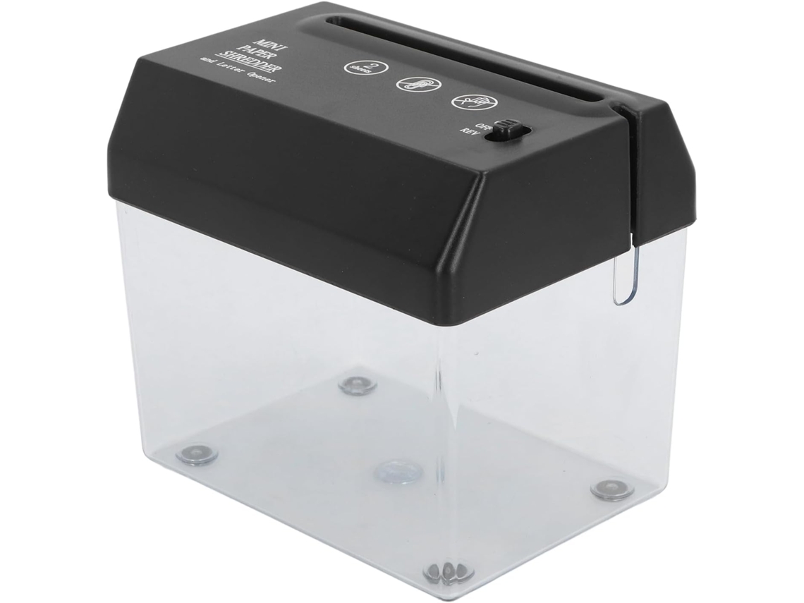 Destruidor De Papel Para Alimentação Automática, Mini De Elétrico Usb De Documentos A6 Portatif