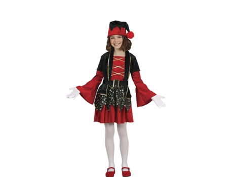 Fato de Menina GUIRMA Elfa Vermelha (10-12 anos)