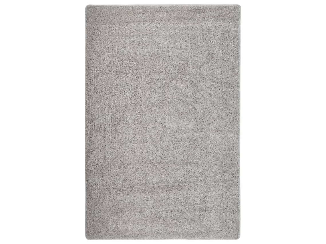 Rug, Rugs Vidaxl Cinzeto Plástico (200 X 290 Cm)