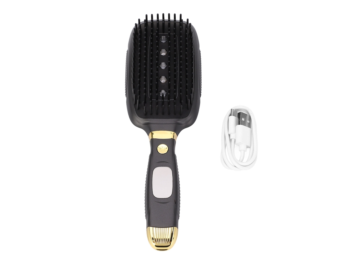 2026 peine Electrónico de Crecimiento Capilar Con Luz Led Roja Y Microcorriente Biomimética Profesional para Cabello Negro