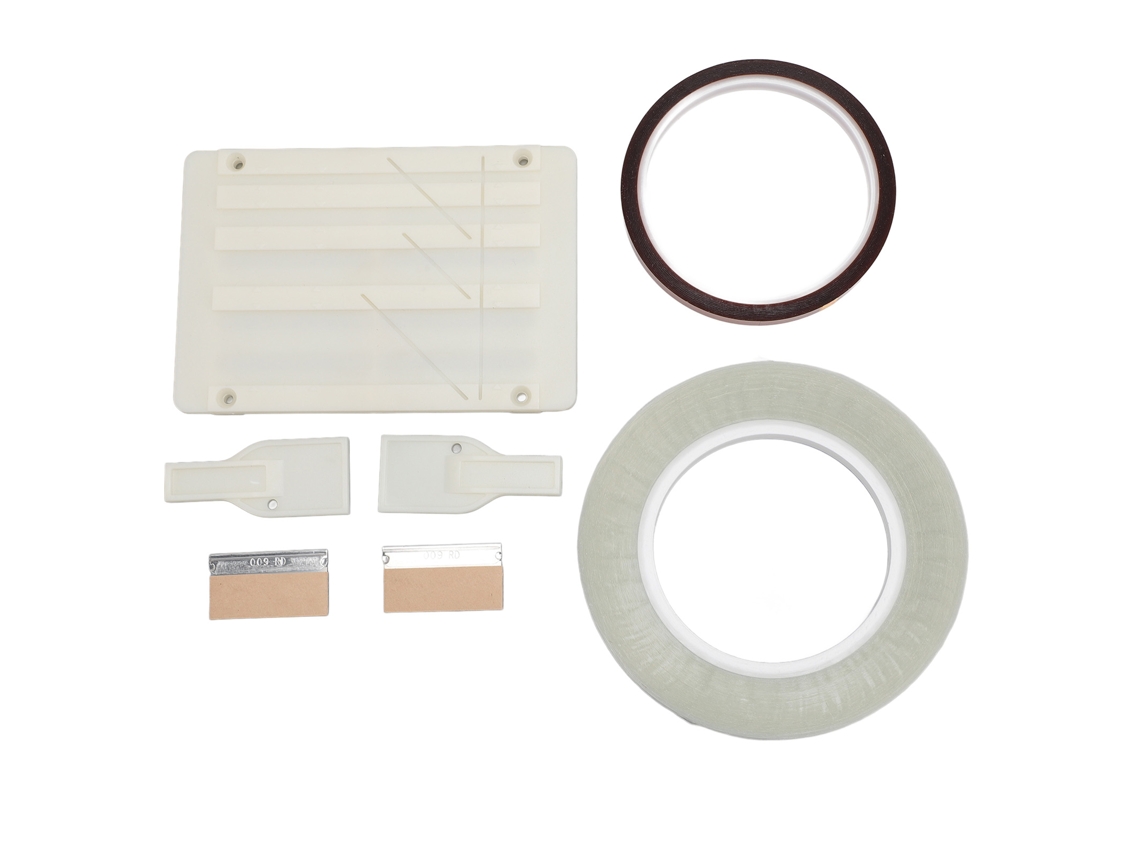 Aetheria kit de União de Fita Bobina Aberta 10 Polegadas Trilho Abs para Reparo 1/4 Polegada
