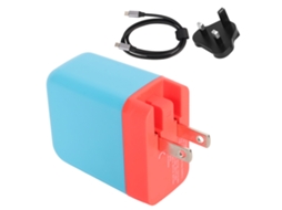 Carregador Rápido Gan 3 em 1 EOOCOO, suporte para telefone, hdmi