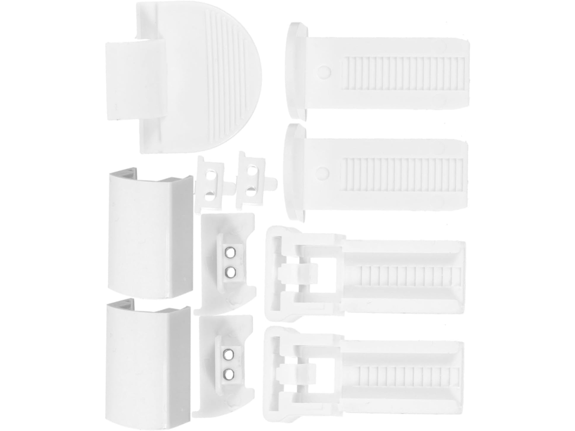 De Acessórios Para Persianas Plissadas Com 11 Peças, Ferragens De Plástico Resistentes Para Cortinas, Peças Para Gokoco