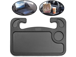 Suporte De Volante Para Carro Acessórios De Carro Bandeja Prateleira Decoração Plástico Preto Dureforward