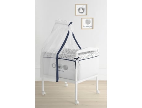 Mini Cuadrada Têxtil Vo Allover Cour Navy Tanuki (l)