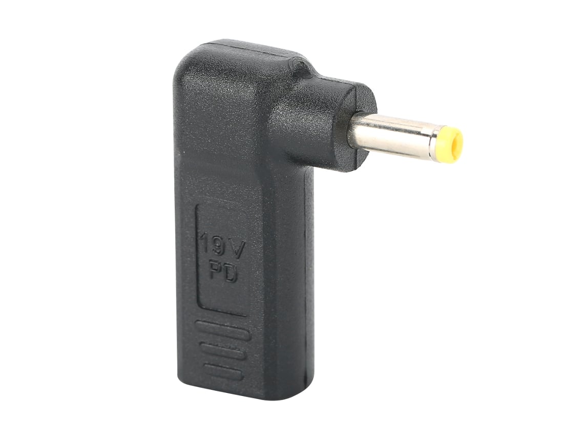 Adaptador Pd Type C para Conector de Energia de Laptop Dc 4.0x1.7 Carregamento Rápido