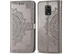 Capa Xiaomi Redmi Note 9S HONGWE. Livro Cinzento
