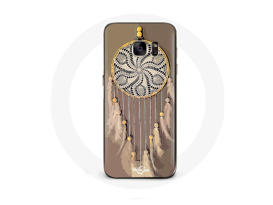 Capa para Samsung Galaxy S6 Apanhador de Sonhos brown Dreamcatcher
