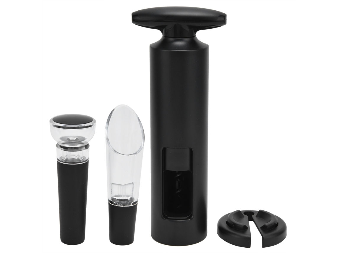 Abridor De Garrafas De Vinho Manual Tipo T Em Abs Com Lâmina De Alumínio, Ideal Para Uso Doméstico E Na Cozinha.