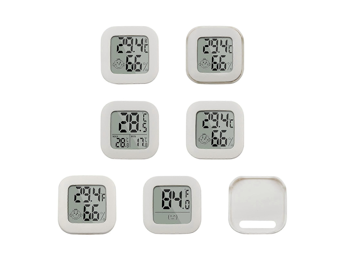 Higrômetro Digital, Termômetro E Medidor De Umidade Para Ambientes Internos. Monitor Preciso De Temperatura E Umidade Para Sua Casa.
