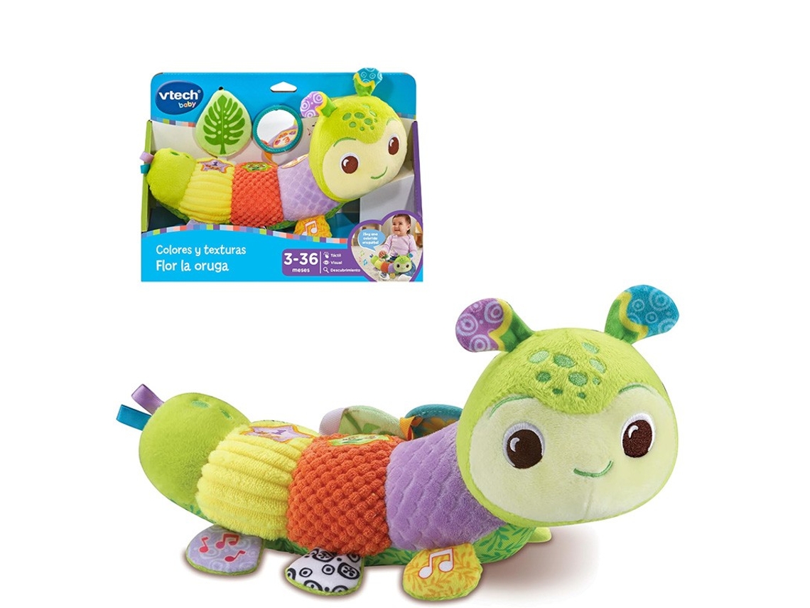 Cores e Texturas Flor O Bicho-da-Seda VTECH