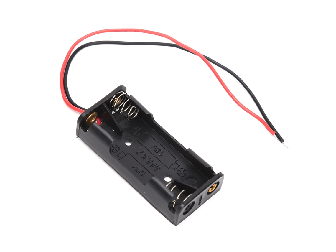 Laxiscreed Suporte Para Pilhas Aaa Com Fios, Pack De 10 Peças Para Eletrônica E Projetos Diy