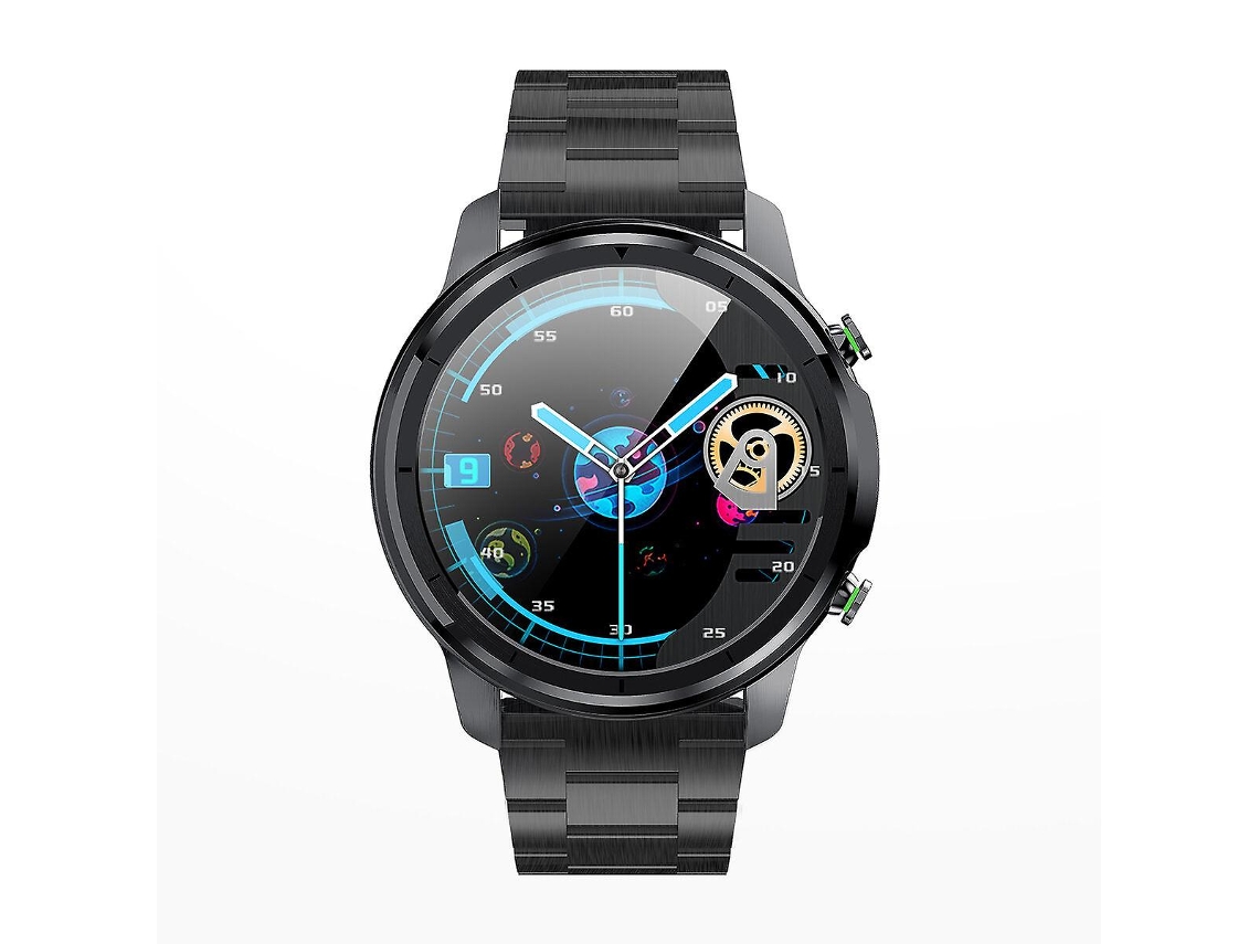 Relógio Inteligente Com Bluetooth 5.0, Pulseira Redonda Com Exibição Do Clima, Monitor De Frequência Cardíaca E Pressão Arterial. Ly Ebike