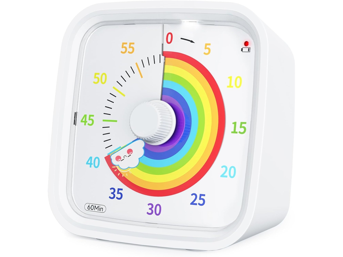 Cronômetro Visual De 60 Minutos, Sala De Aula Escolar Para Crianças