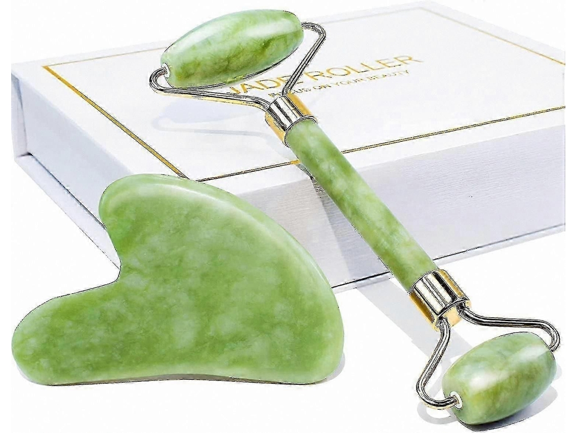 Aparelho de Massagem Facial e para o Pescoço, Dispositivo Gua Sha Acalmar, Redutor Inchaço nos Olhos, Massage Ador Relaxante Elite. GOKOCO