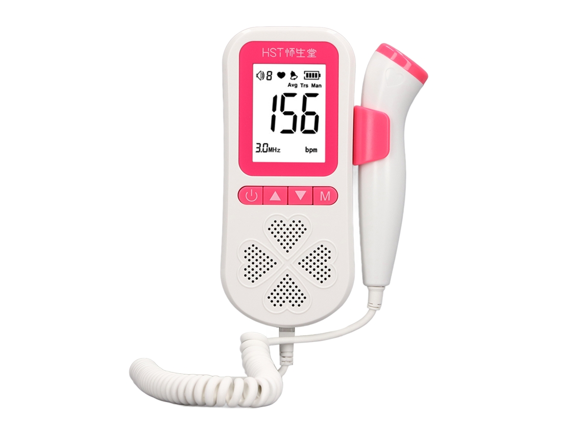 Monitor Cardíaco Fetal Com 3 Modos, Sonda Precisa E Impermeável, Visor Digital, Detector De Batimentos Cardíacos Do Bebê Para Uso Aquaforge