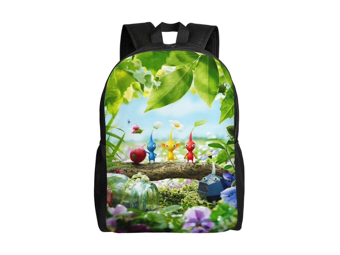 Mochila Pikmin W1085 Para Escola E Trabalho, Leve E À Prova Dágua, Mochila Estilosa Para Estudantes E Adultos J1085 Olysi Shop