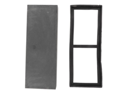 Pedra de Afiar 800 grit carbeto de boro com base antiderrapante para Facas Cinzelas e Machados | S/MARCA