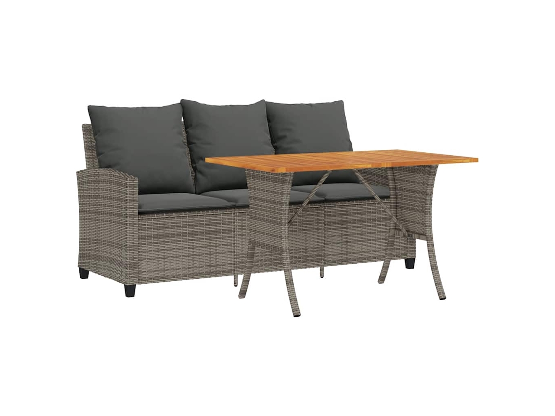 Garden Sofa, Garden Sofas Vidaxl Cinzeto Rattan / Vime (n/a)