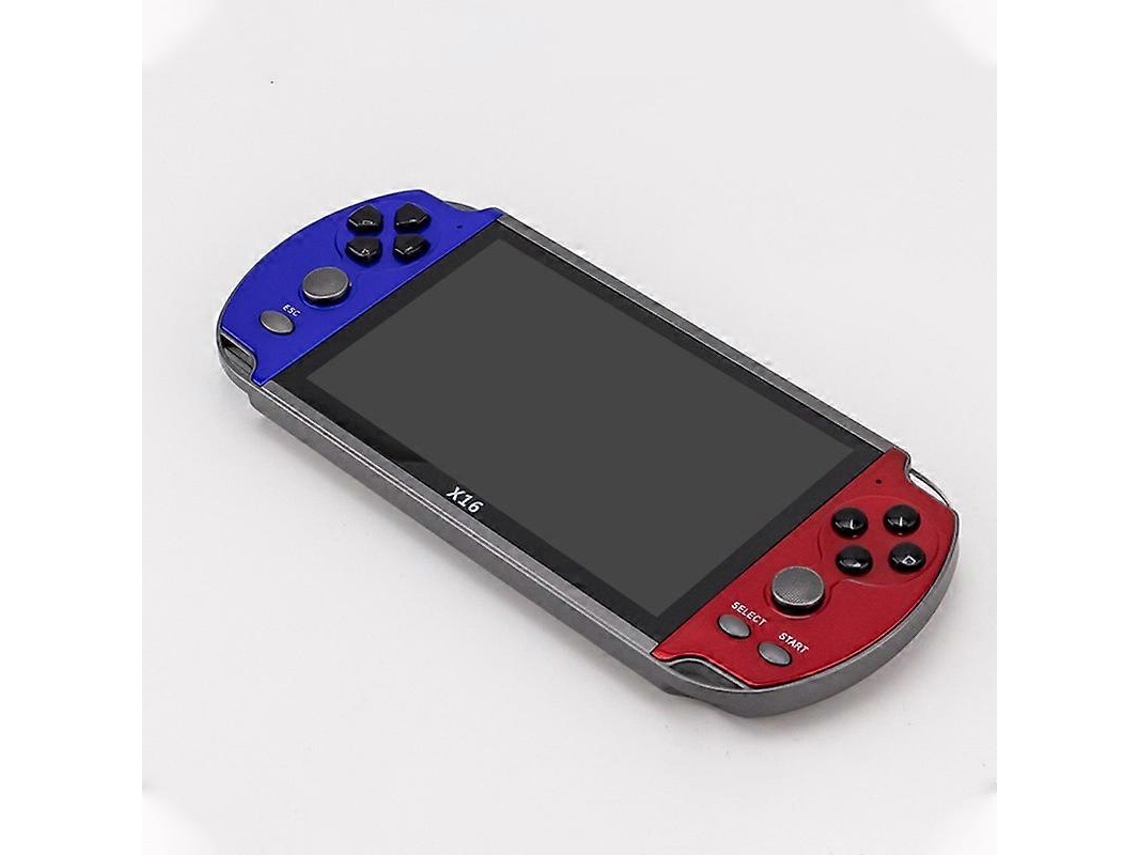 Console De Videogame Clássico Retrô X16 De Tela Grande De 6,5 Polegadas Com 8 Gb De Ram E 16 Gb De Armazenamento Integrado VONKELIOS