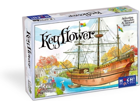 Jogo de Tabuleiro Keyflower - Core Set (Idade Mínima: 12 - Nível Dificuldade: Intermédio)