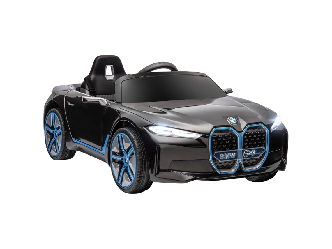 Carrinho 3 5km/h Controle Multimídia Preto VOLTEDGE