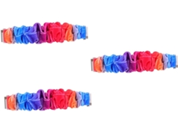 Conjunto De 3 Pulseiras Reposição Em Tecido, Compatíveis Com