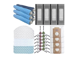 Acessórios de Aspirador Dibao T9 T9 Pro T9 Max T9 Elétrico Saco de Pó Escova Lateral Principal Esfregão Pano Peças do Filtro