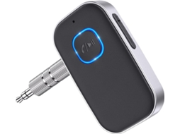 Receptor Bluetooth J22, Adaptador Aux Bluetooth Para Streaming De Música, Adaptador De Áudio Sem Fio Com Microfone Integrado