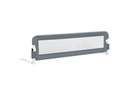 Bed Rail, Bed Rails Vidaxl Cinzeto Tecido (150 X 42 Cm)