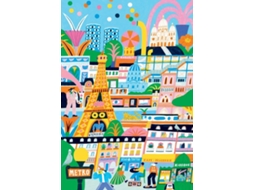 Quebra Cabeça Pieces Peace Paris Est Magique 1000 Peças