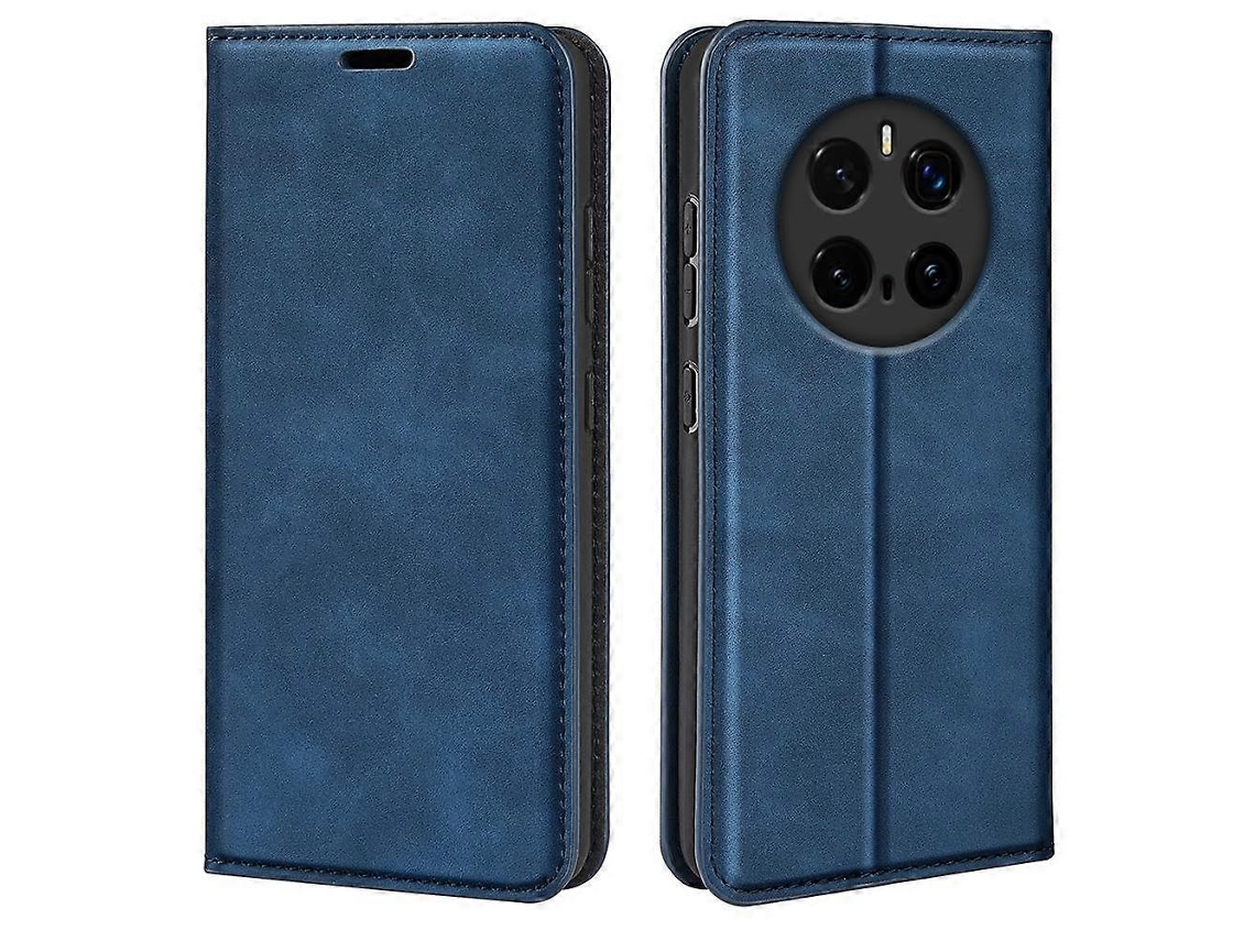 Capa De Celular De Couro Com Sucção Magnética Retro-skin