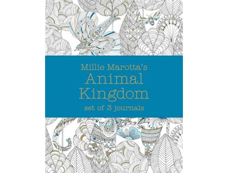 Livro millie marotta's animal kingdom - journal set de millie marotta (inglês)