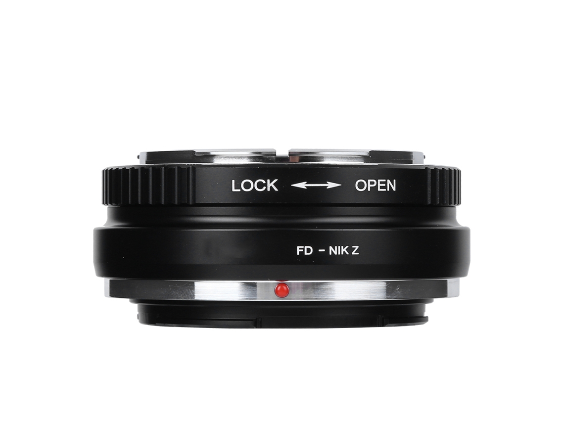 Fikaz Fd Nik Z Aluminium Alloy Lens Mounting Adapter Ring For Canon Fd Lens To For Nikon Z Mount Camera LAXISCREED