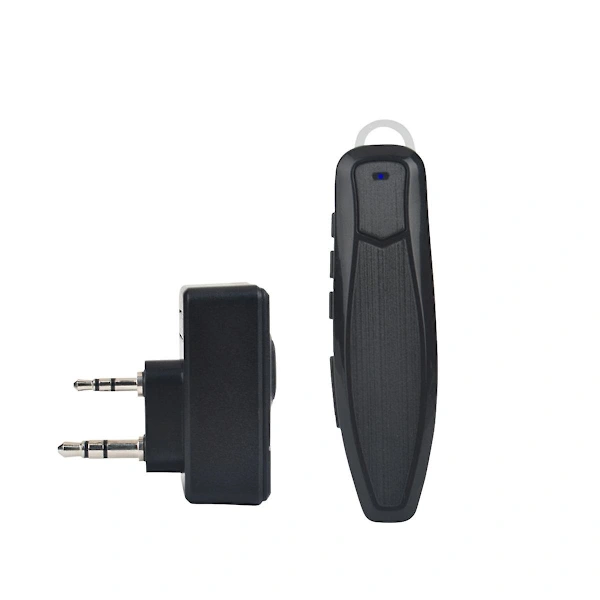 Fone De Ouvido Bluetooth Sem Fio Walkie Talkie Ptt Com Conector K Para Microfone E Adaptador De Fone De Ouvido. Brilvibera