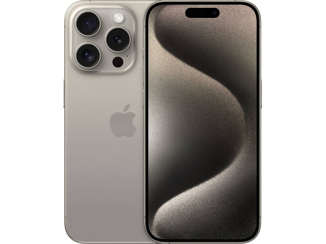 iPhone 15 Pro APPLE (Outlet Grade A - 6.1'' - 1 TB - Titânio Natural)